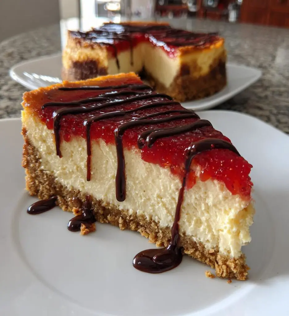 Vampire Bite Cheesecake