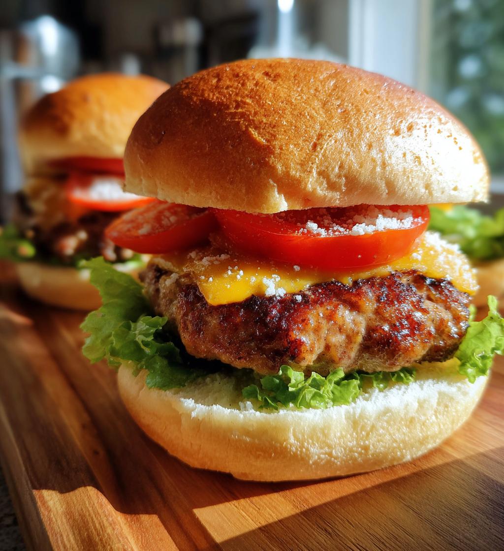 air fryer turkey burgers