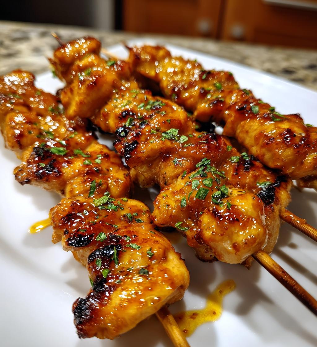 bang bang chicken skewers