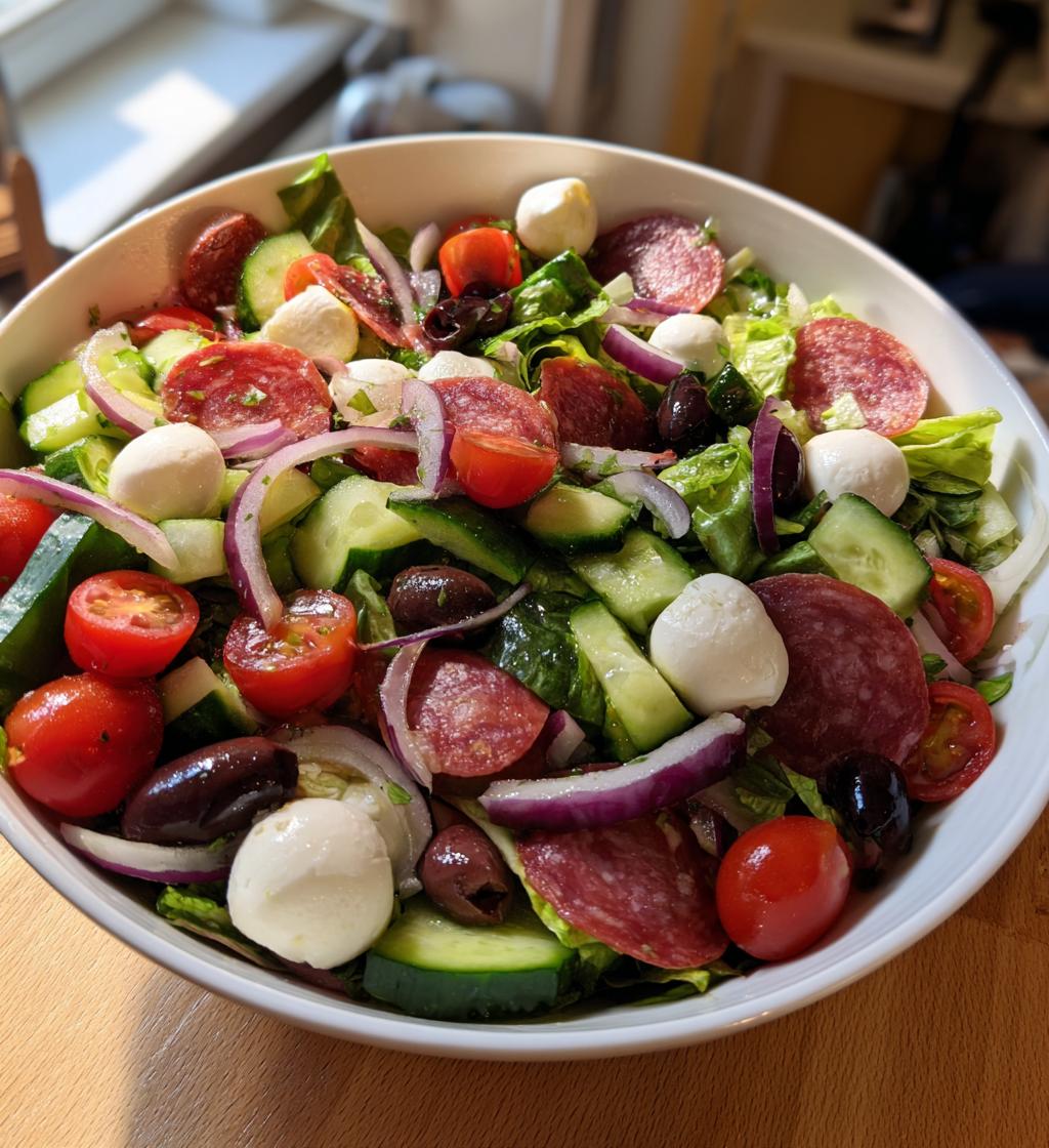 big classic italian salad