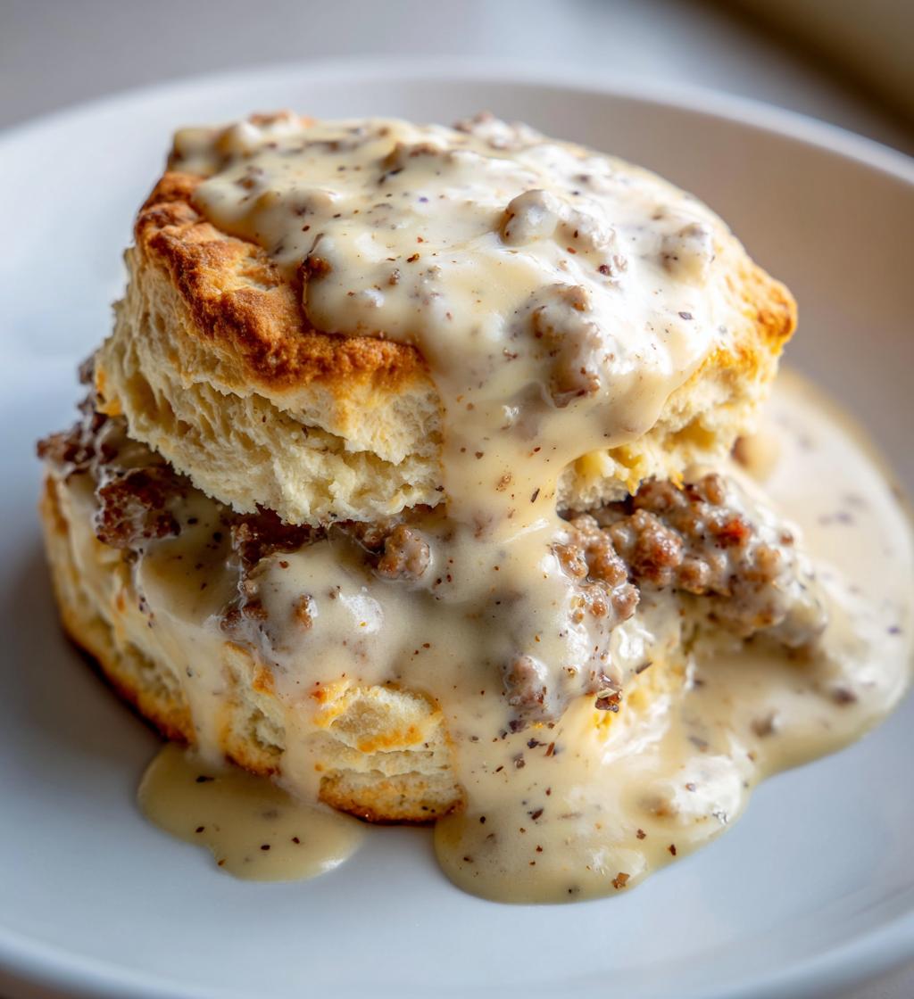 biscuits and gravy