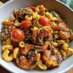 blackened shrimp cavatappi