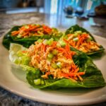 buffalo chicken lettuce wraps