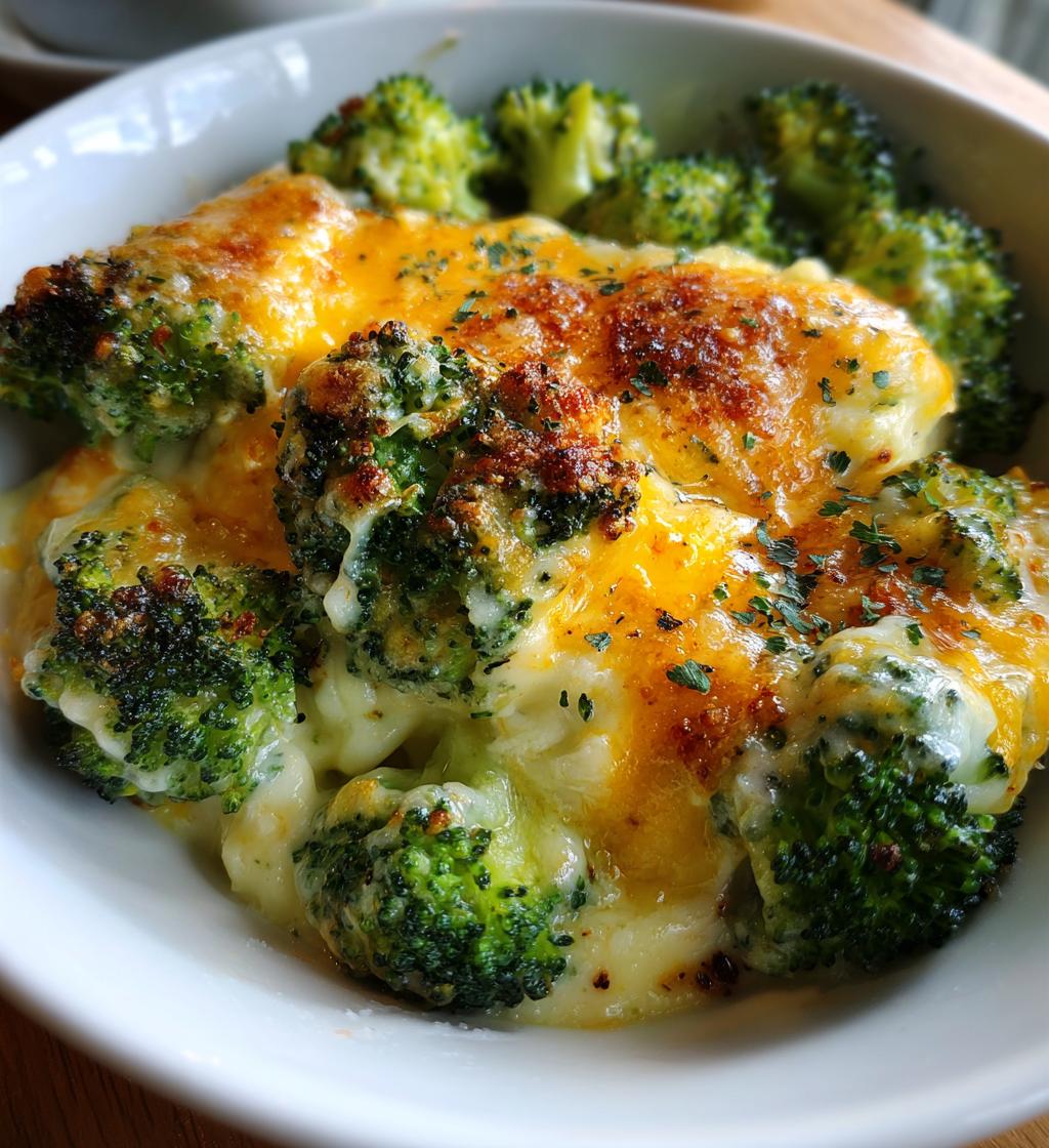 cheesy broccoli