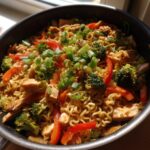 chicken ramen stir fry