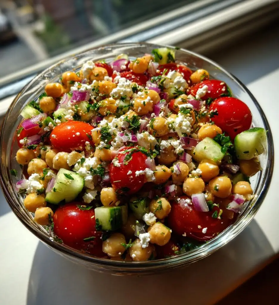 chickpea salad recipe