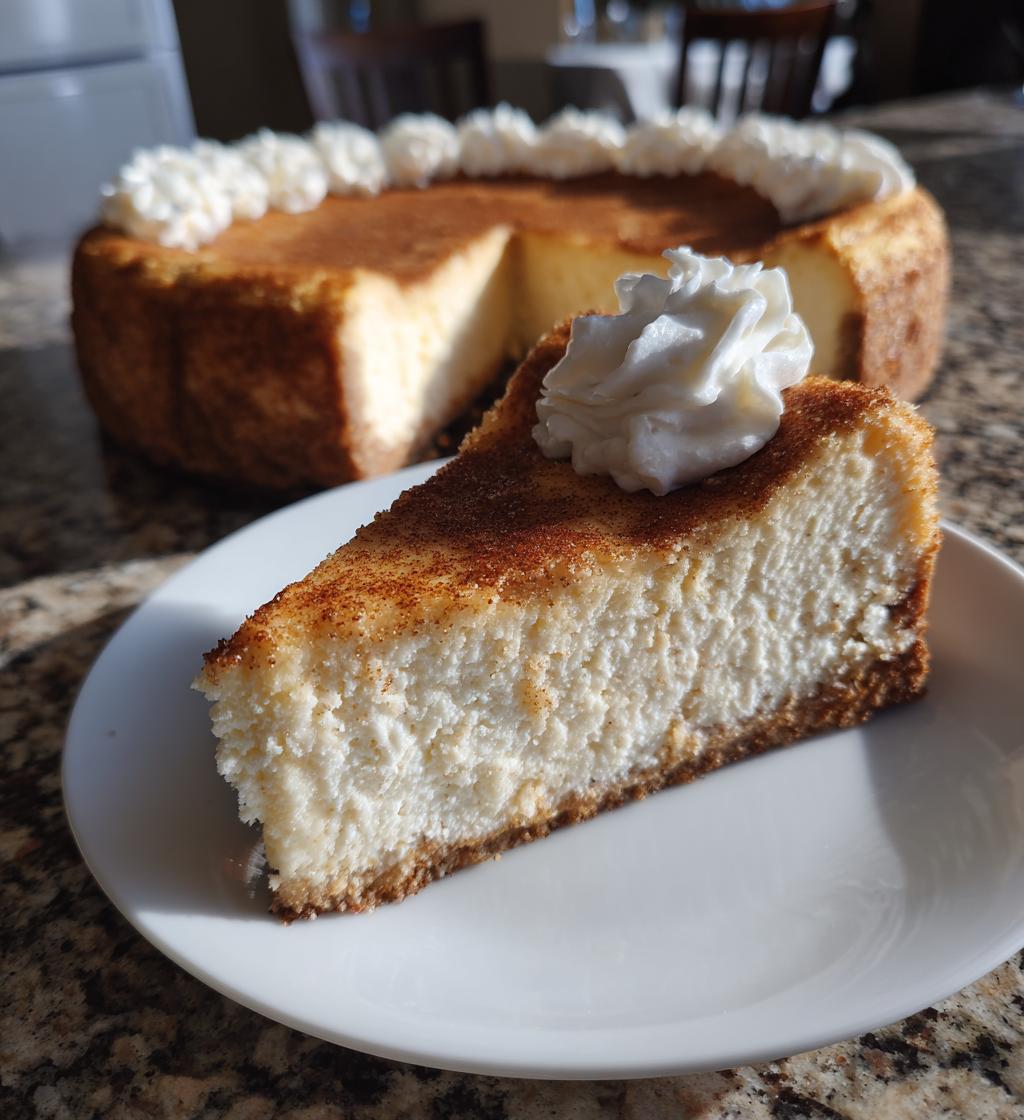 churro cheesecake