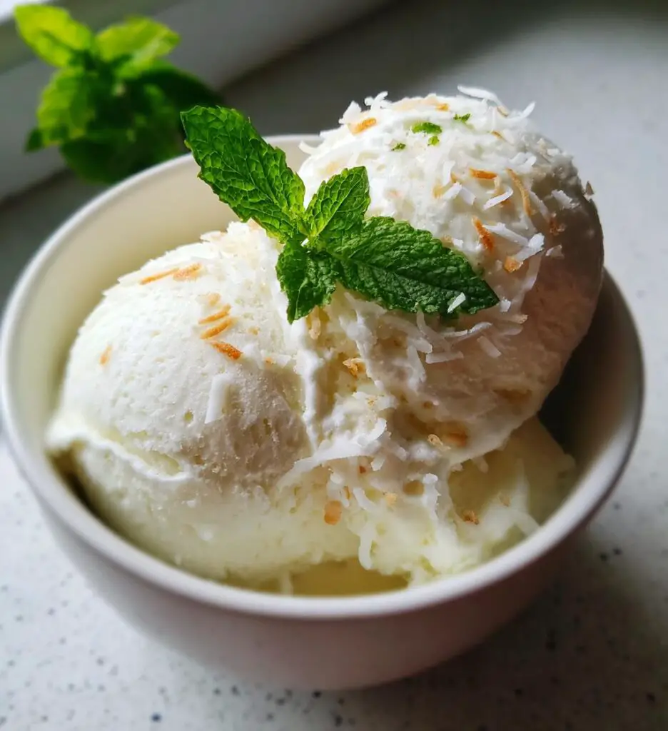 coconut milk ice cream