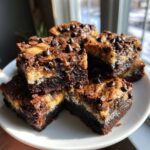 cookie dough brownies