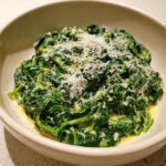 creamed spinach