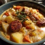 creamy sausage and potato soup