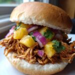 crock pot hawaiian chicken sandwiches