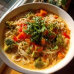 curry coconut noodle soup