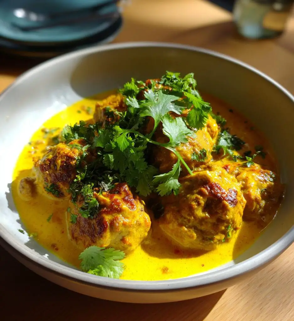 curry meatballs