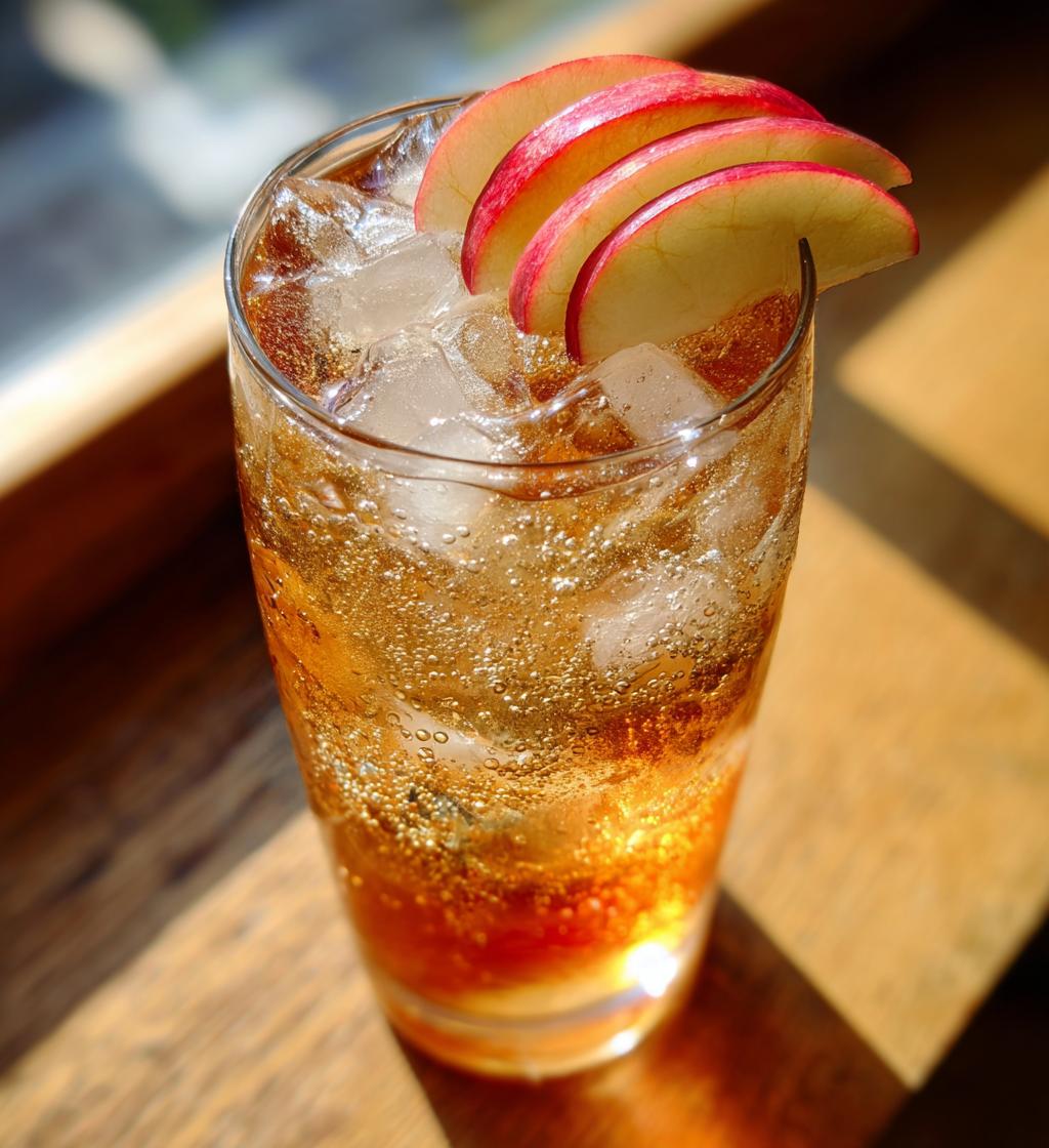 easy apple mocktail