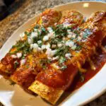 easy bean and cheese enchiladas