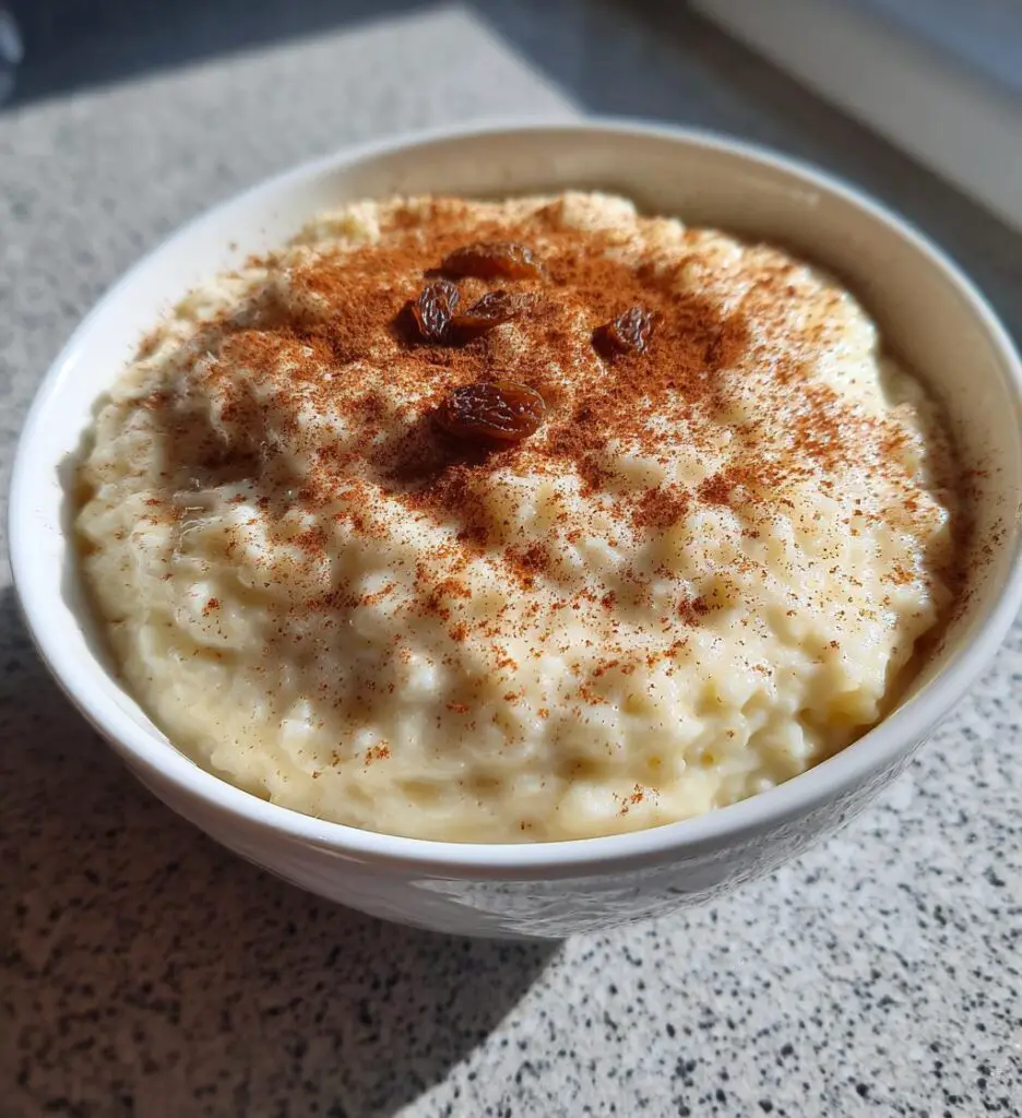 easy rice pudding
