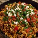 greek beef orzo pasta