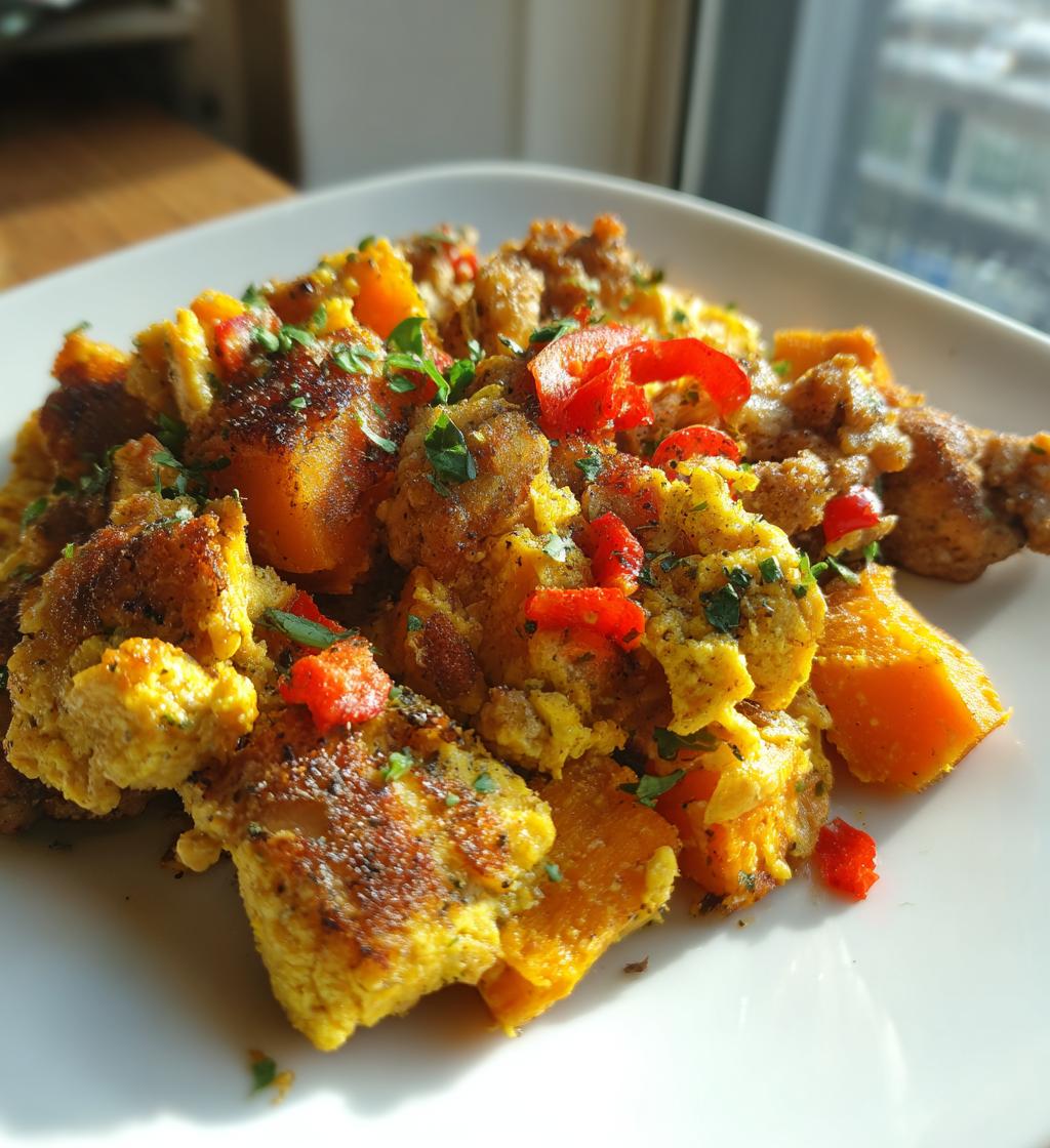 ground turkey sweet potato bake - detail 1