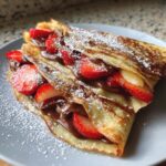 homemade crepes