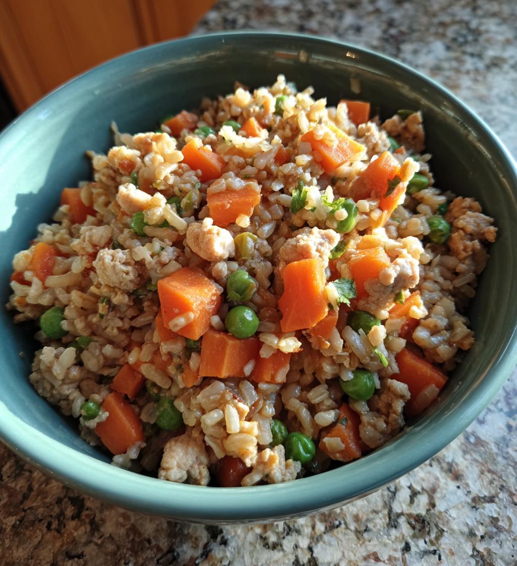 homemade dog food - detail 1