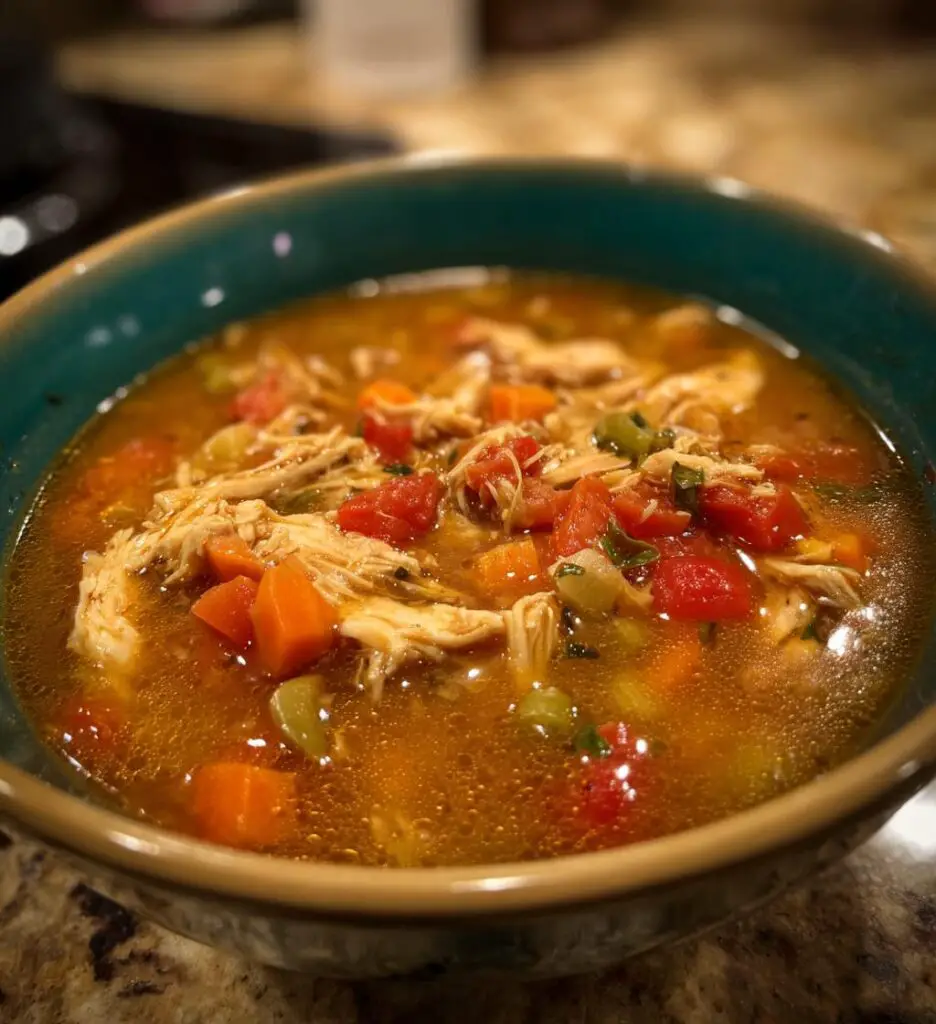 instant pot chicken vegetable soup