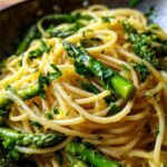 lemon asparagus pasta