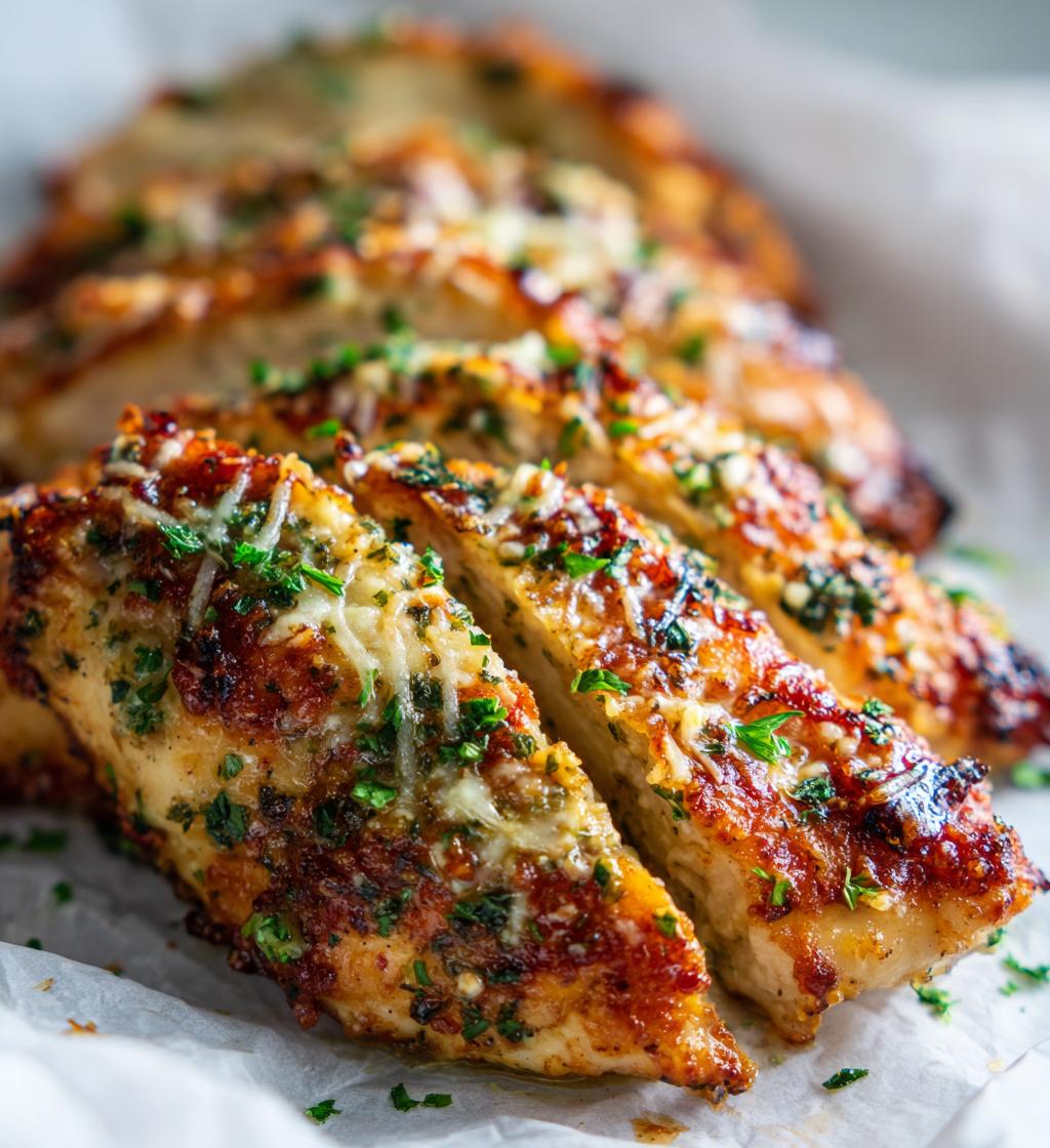 lemon garlic parmesan chicken - detail 1
