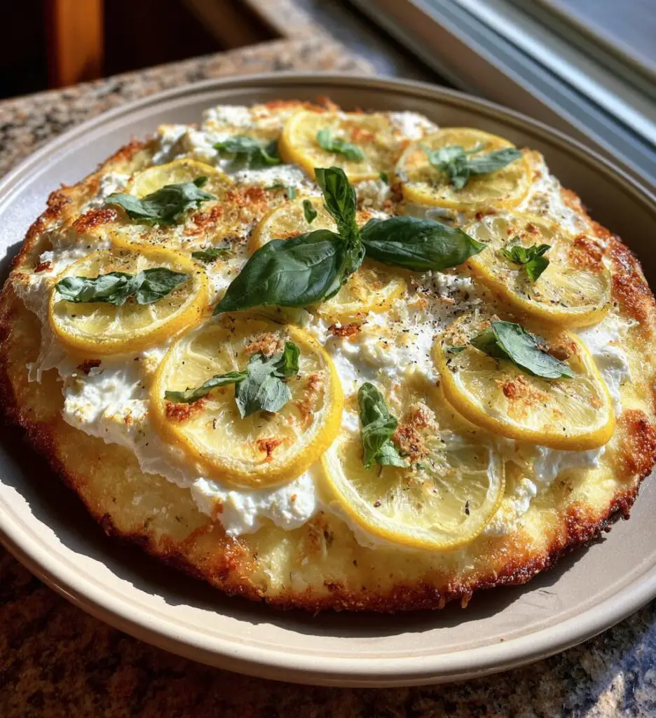 lemon pizza