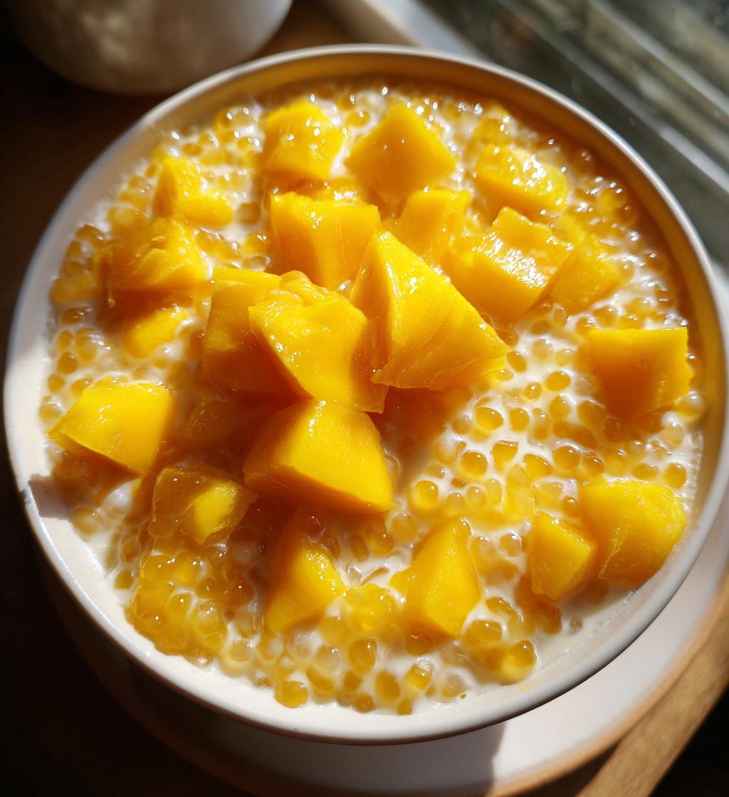 mango sago - detail 1