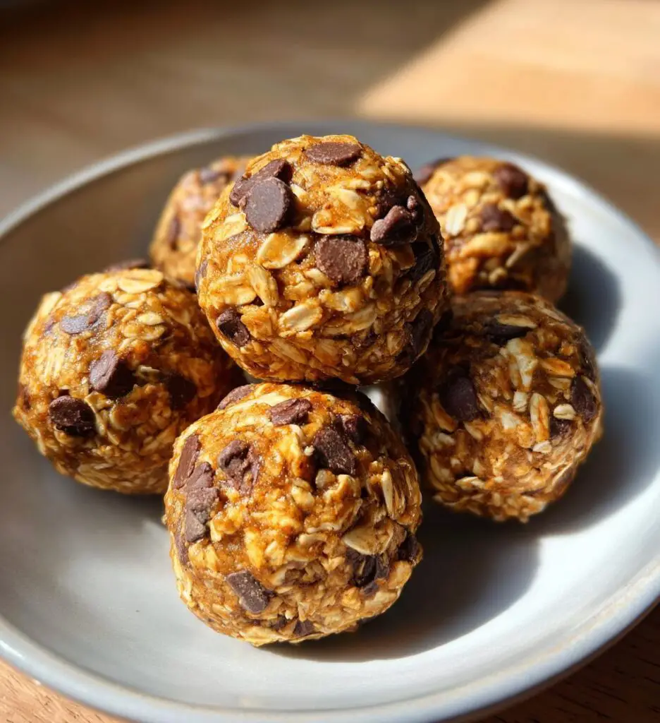 no bake oats energy balls recipe