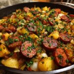 one pan kielbasa and potatoes