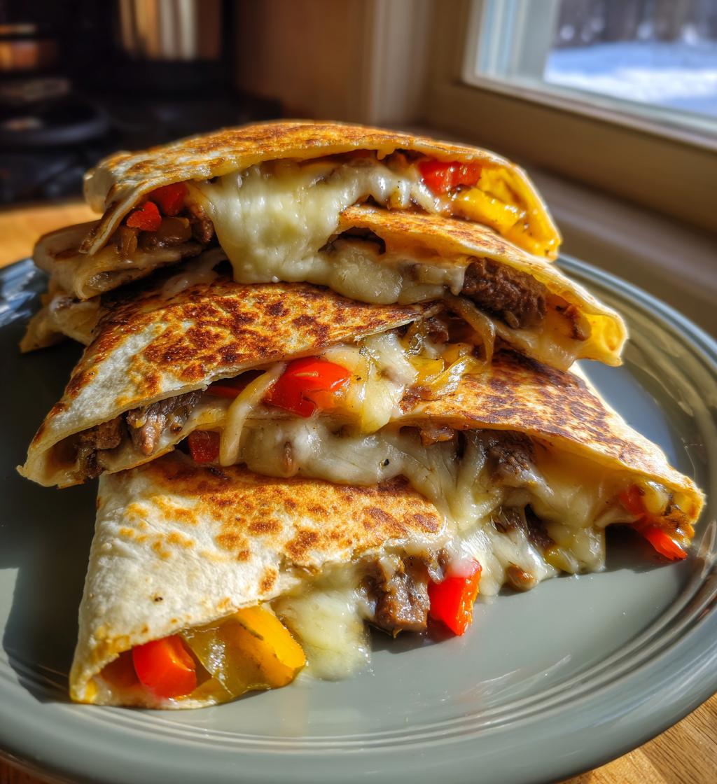 philly cheesesteak quesadilla recipe