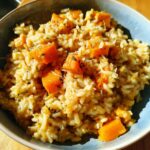 roasted garlic and butternut squash risotto