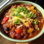 slow cooker chili recipe
