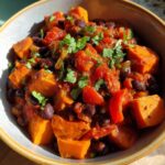 slow cooker sweet potato black bean chili