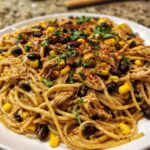 spicy queso protein pasta