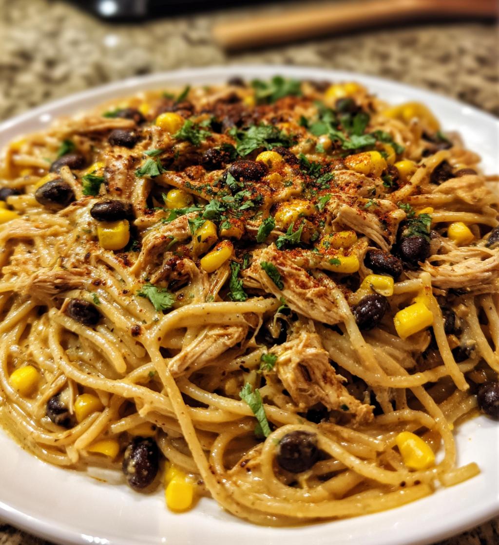 spicy queso protein pasta