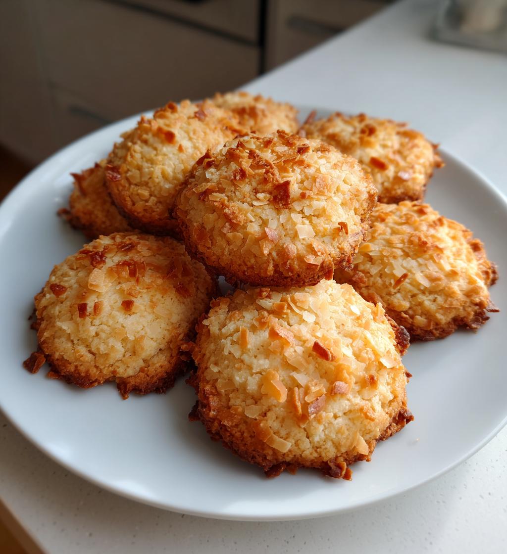 toasted coconut shortbread