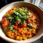 vegan red lentil curry