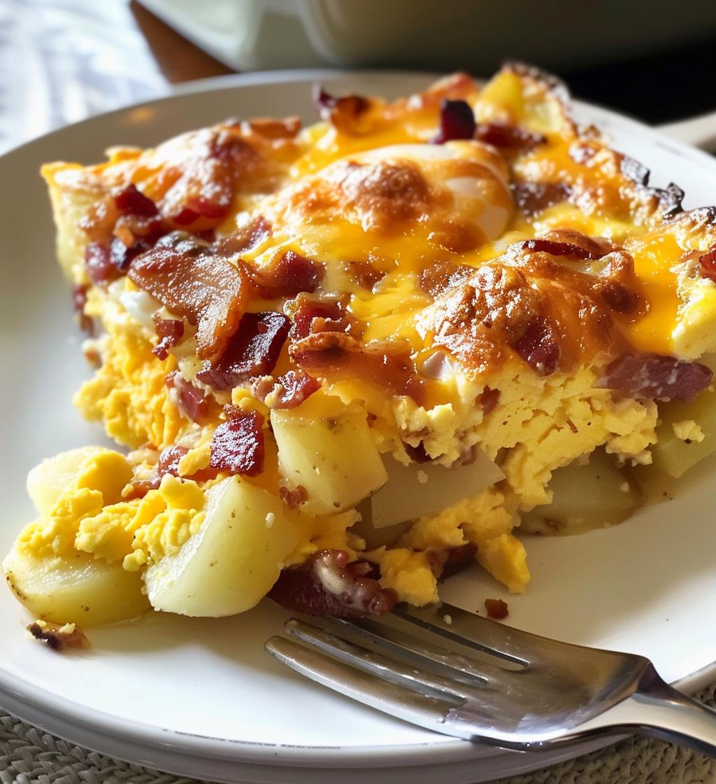 Bacon Egg Potato Bake - detail 1