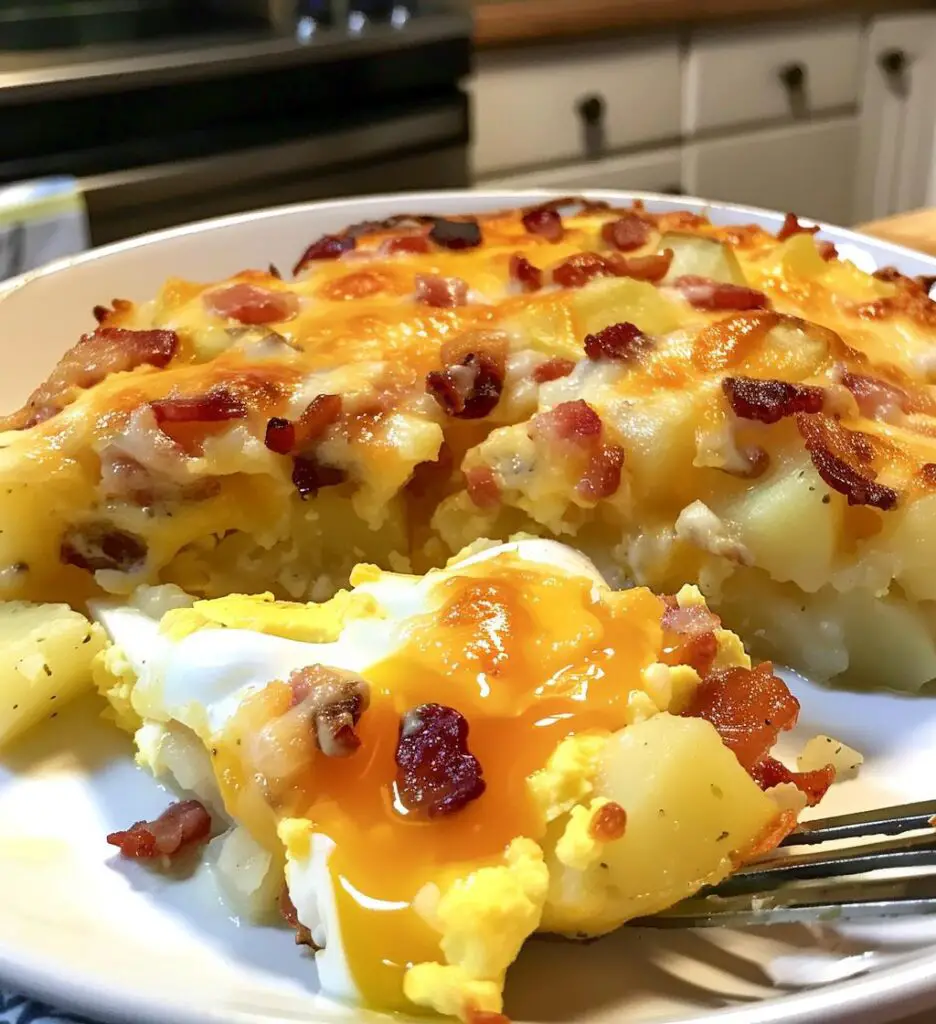 Bacon Egg Potato Bake