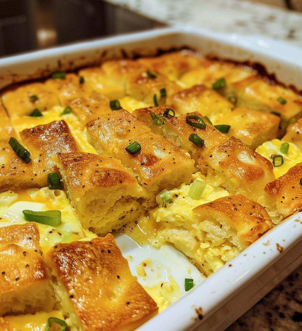 Bagel & Egg Breakfast Bake