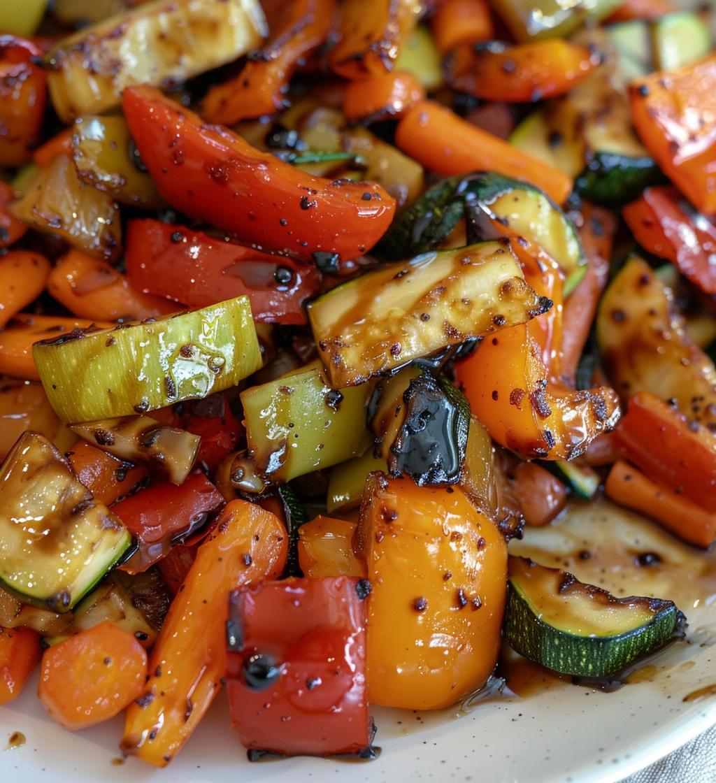 Balsamic Roasted Vegetables