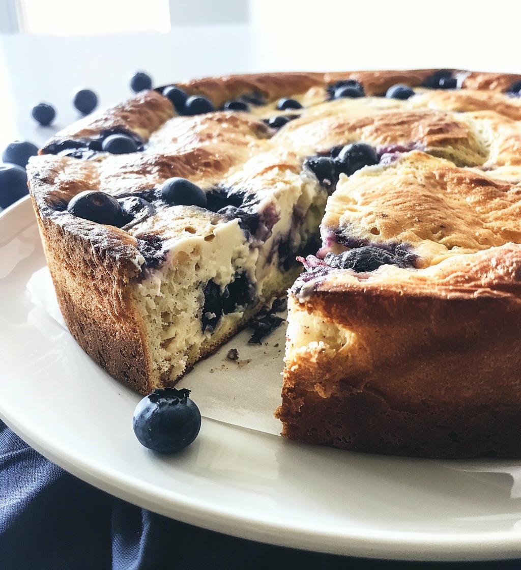 Blueberry Cream Cheese Breakfast Bake - detail 1