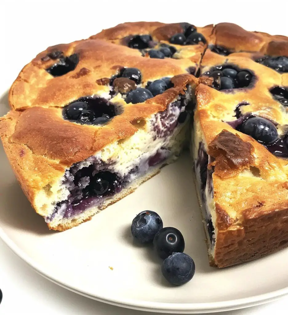 Blueberry Cream Cheese Breakfast Bake