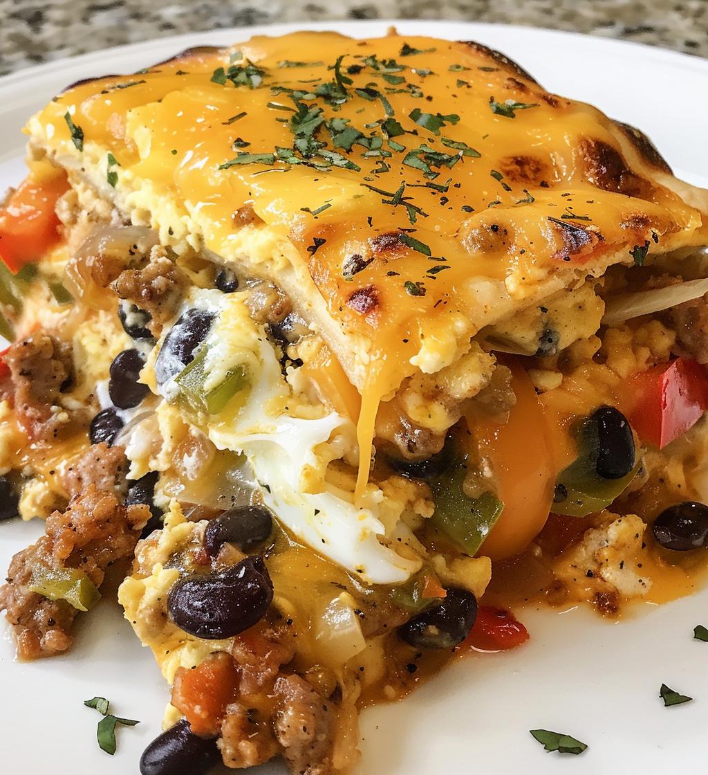 Breakfast Burrito Casserole - detail 1