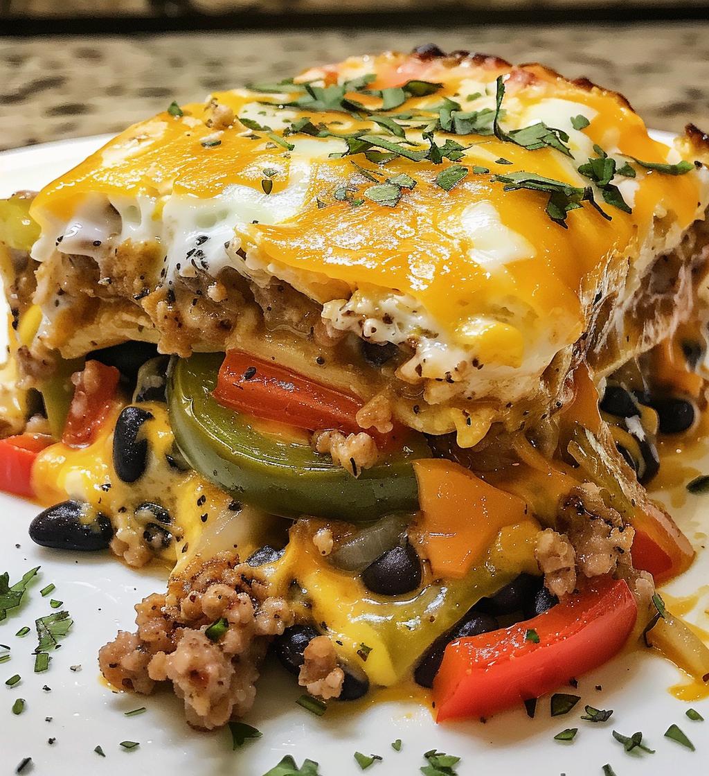 Breakfast Burrito Casserole