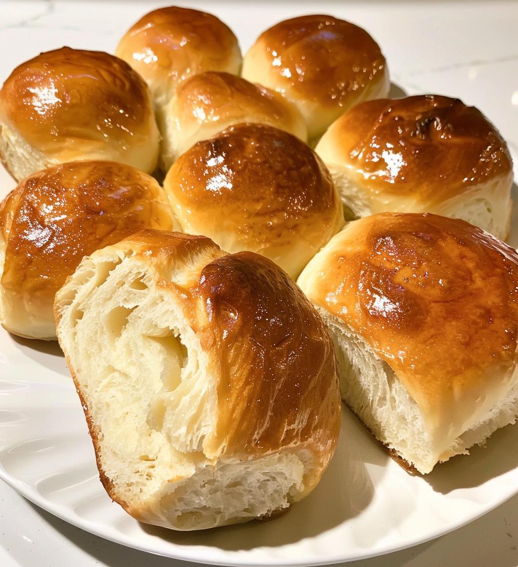 Brioche Dinner Rolls - detail 1