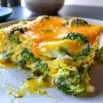Broccoli Cheddar Egg Casserole